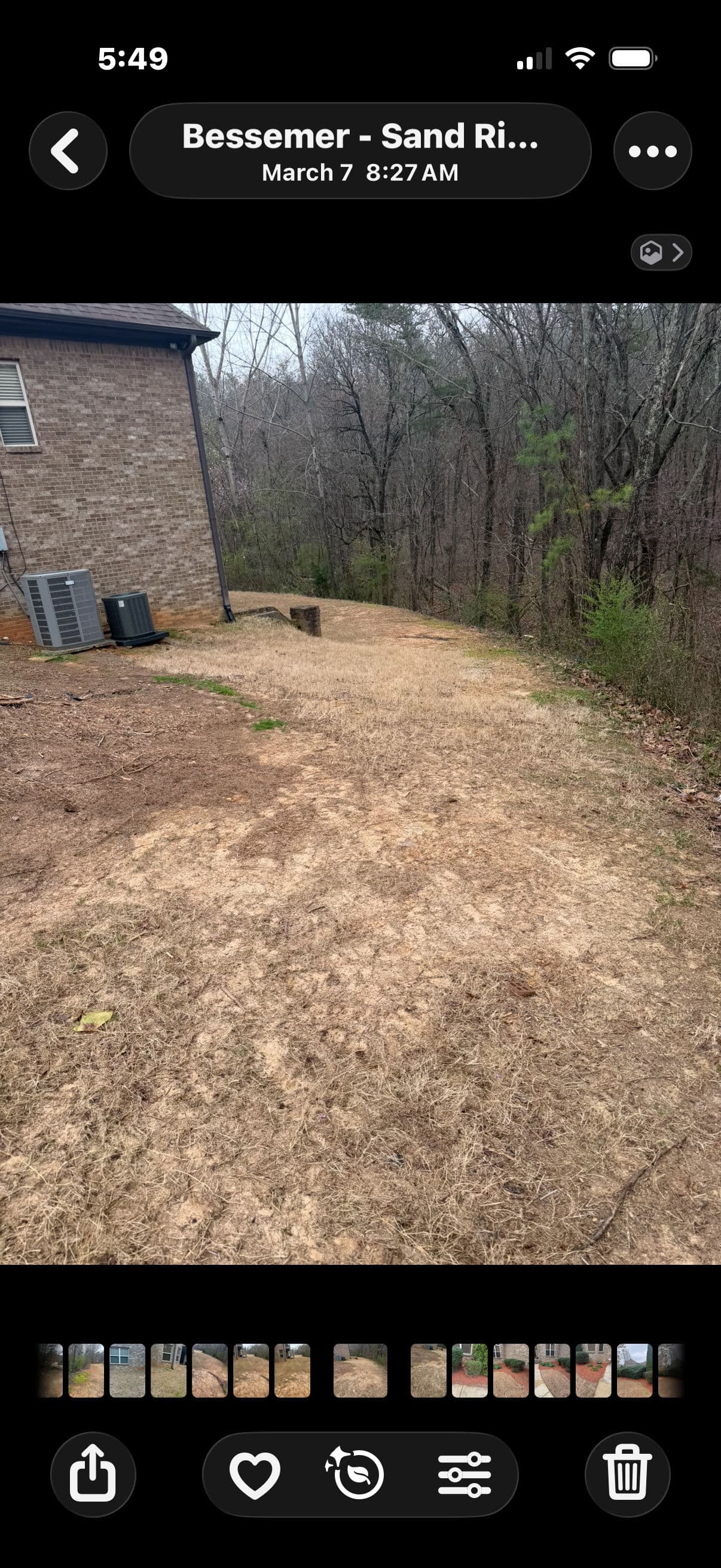 Gallery photos for Emerald Zoysia Sod and New Flower Bed Installation in Bessemer: Image #1