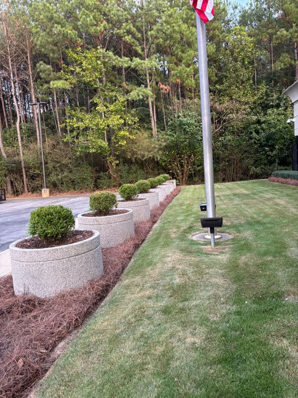 Lawn Care Professional Excellence with Neat Planters and Pathways image